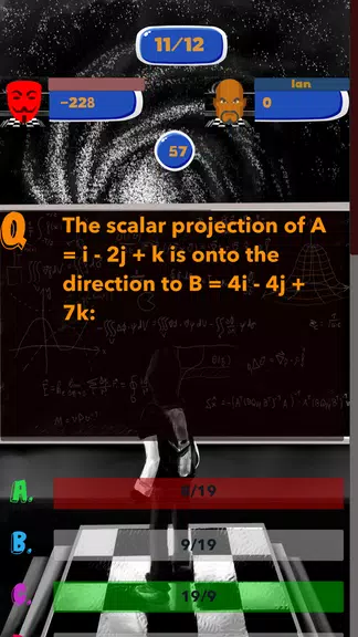 Mathematics Test Quiz Captura de tela 2
