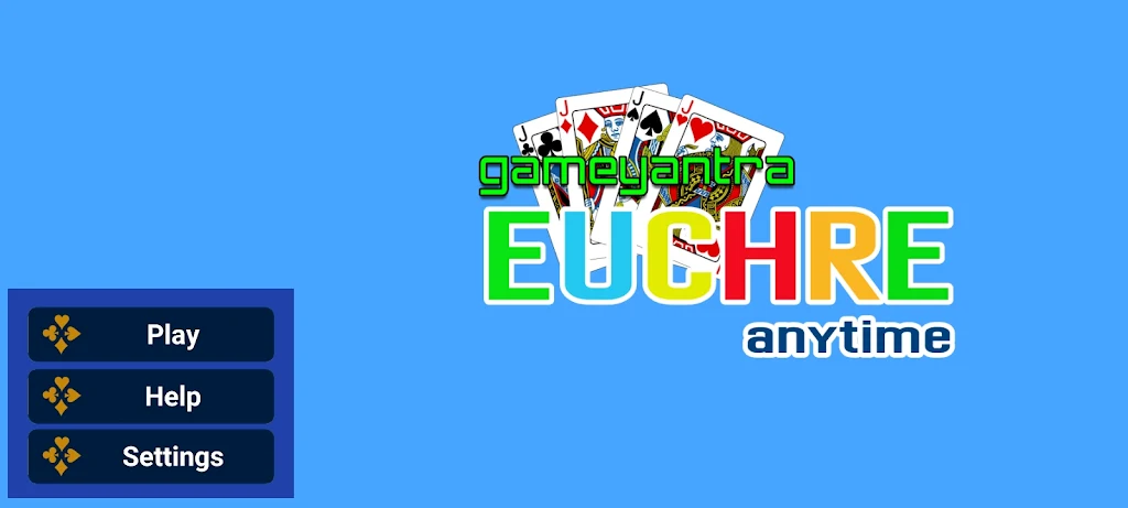 Euchre anytime Скриншот 1