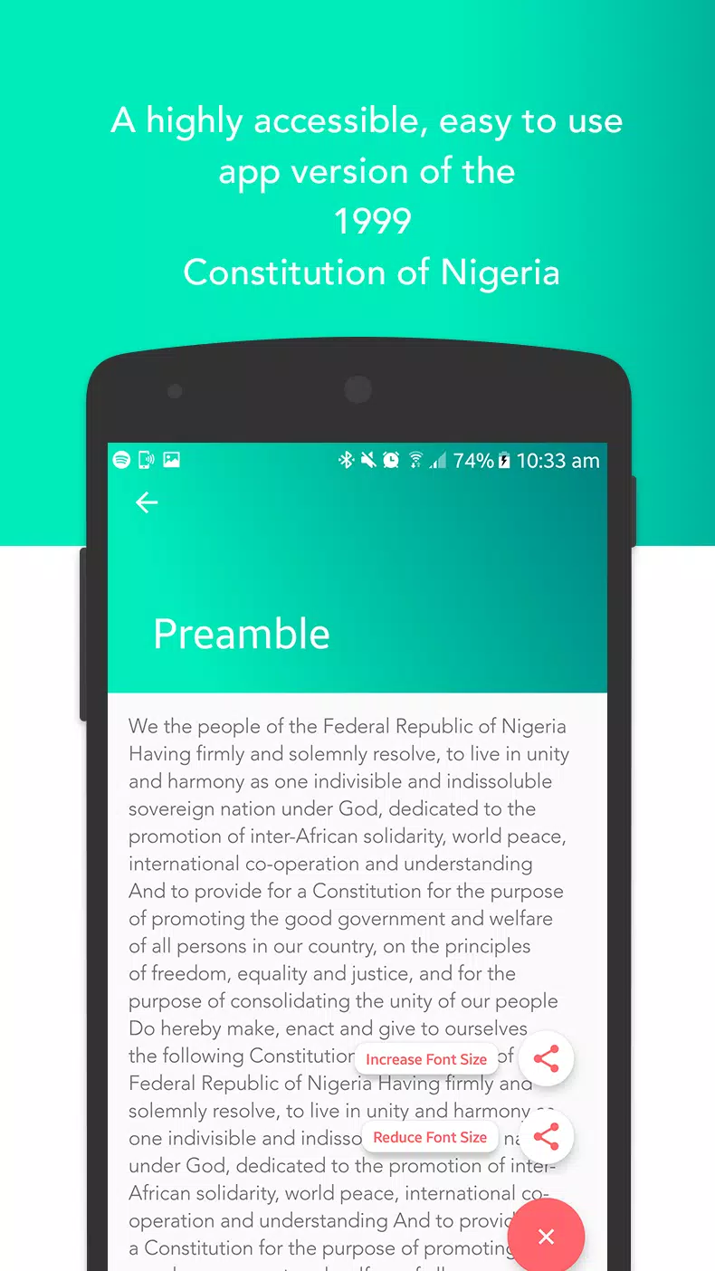 The Nigerian Constitution 1999應用截圖第2張