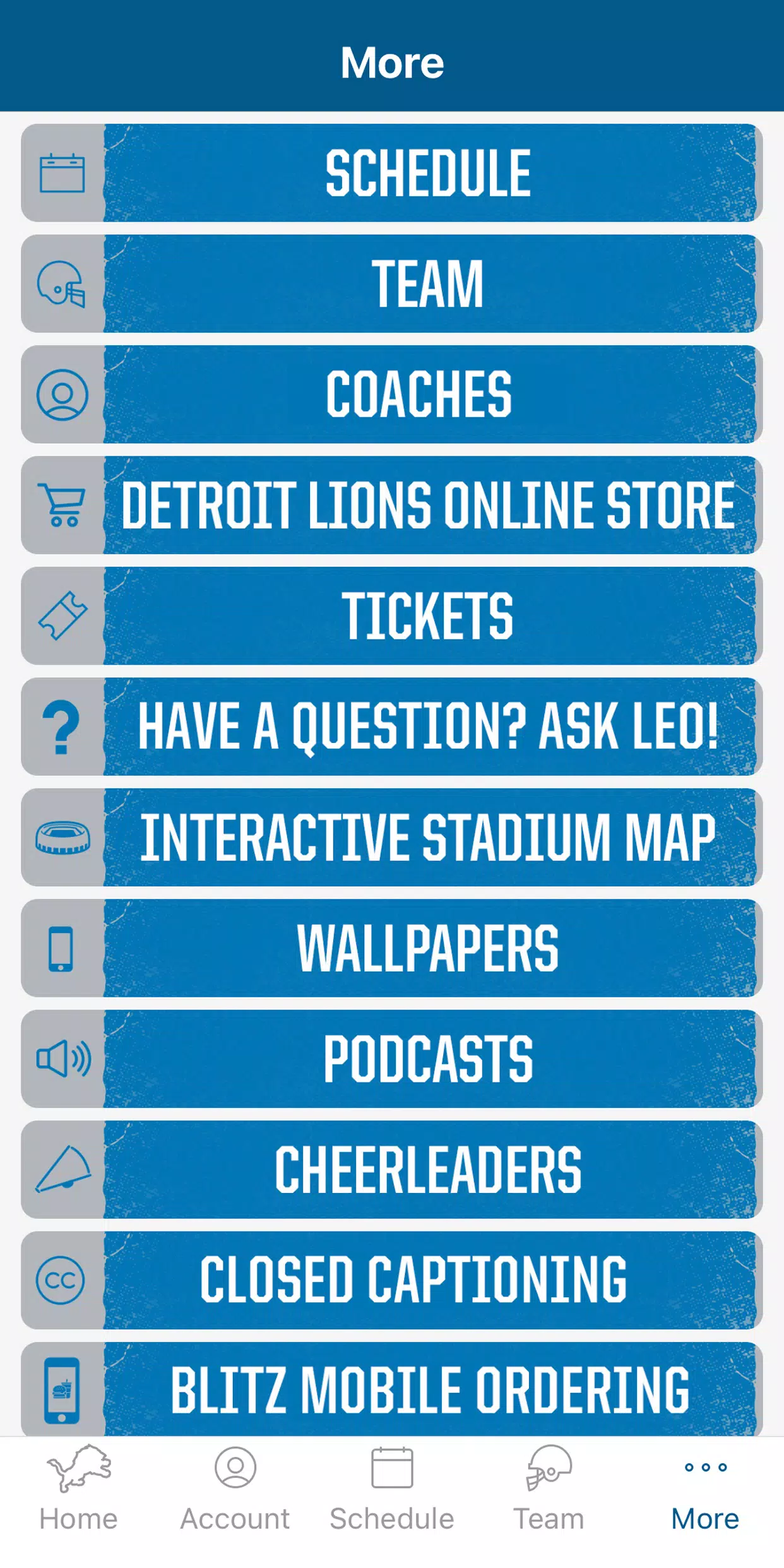 Detroit Lions Mobile Captura de tela 3