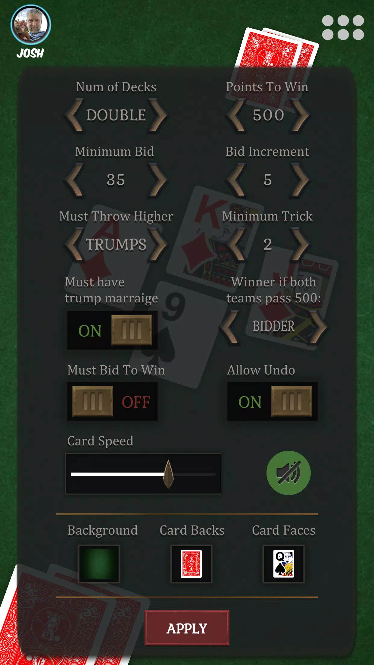 Pinochle Online Screenshot 4