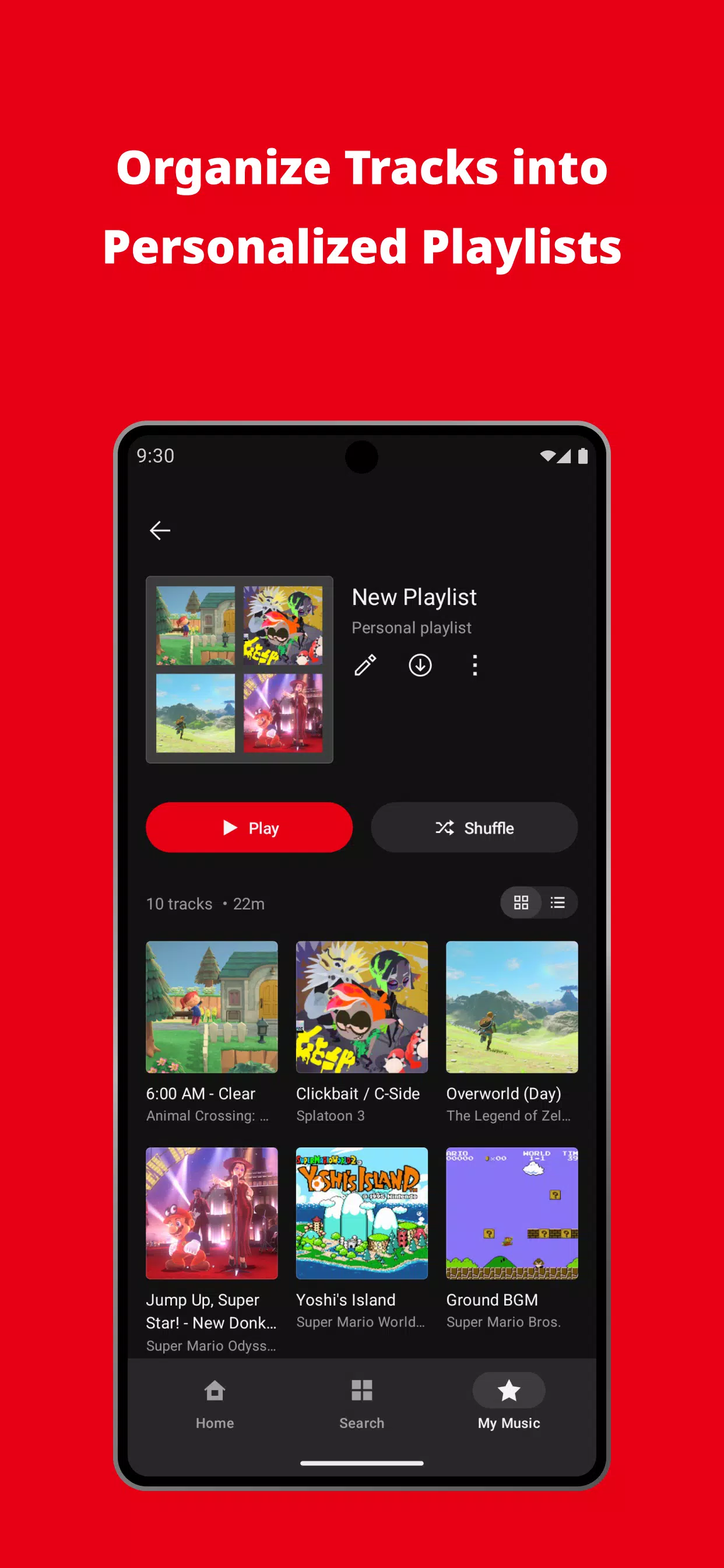 Nintendo Music應用截圖第4張