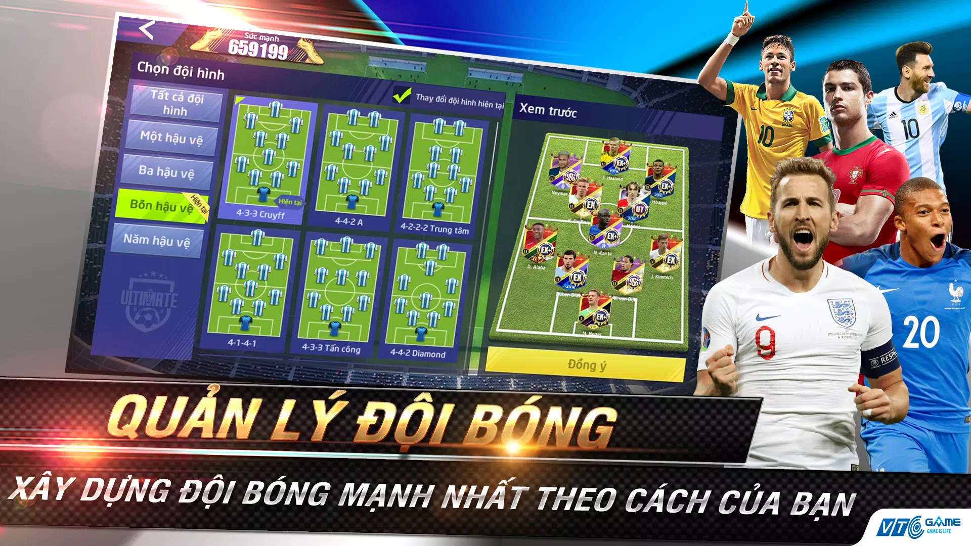 UFC - Siêu Sao Bóng Đá Screenshot 3