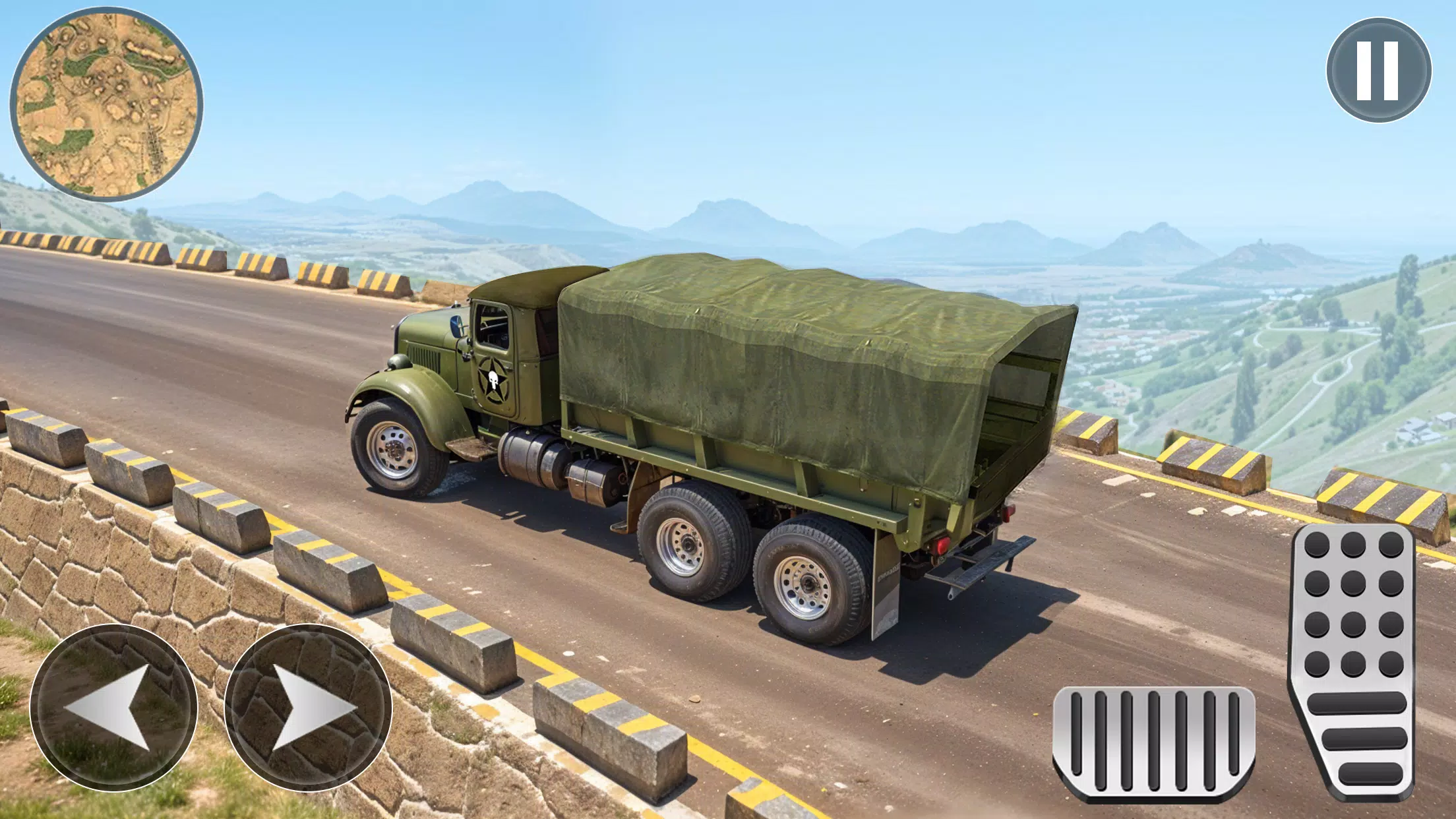 Army Cargo Truck Driving Games 스크린샷 3