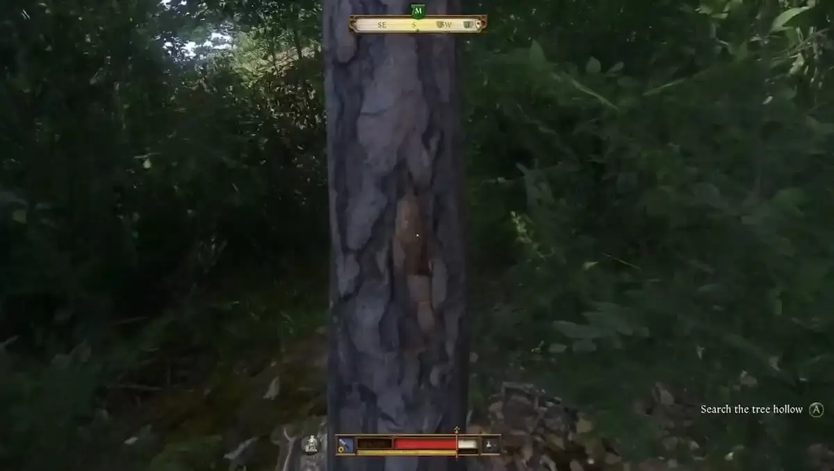 Screenshot 2 showing a closer view of the tree