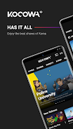 KOCOWA+: K-Dramas, Movies & TV Скриншот 1
