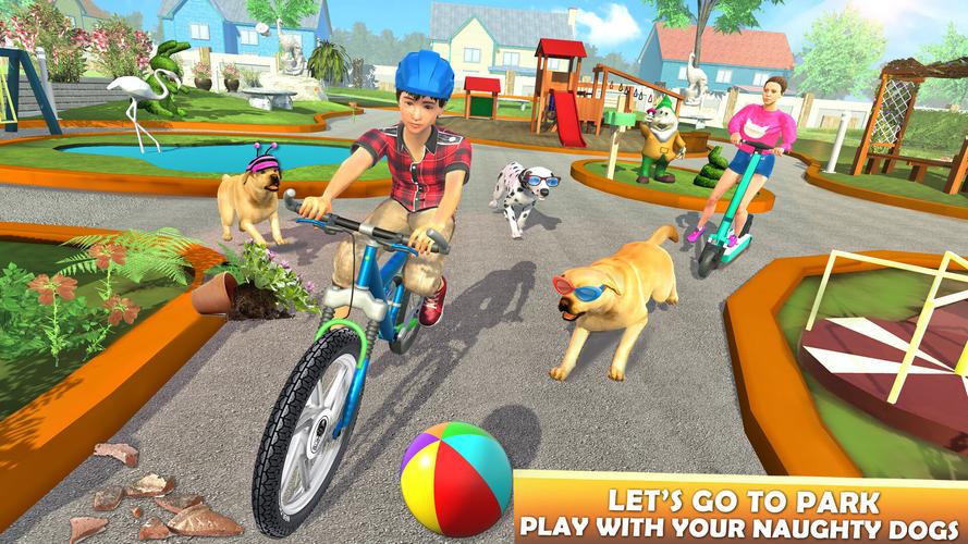 Family Pet Dog Games Скриншот 3