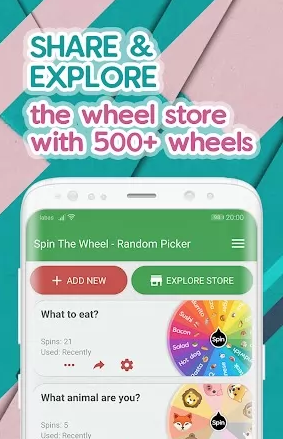 Spin The Wheel Random Picker ဖန်သားပြင်ဓာတ်ပုံ 1