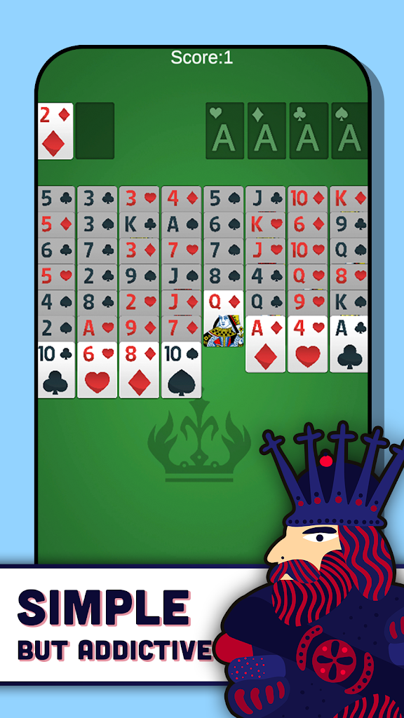 FreeCell Solitaire - Card Captura de pantalla 3