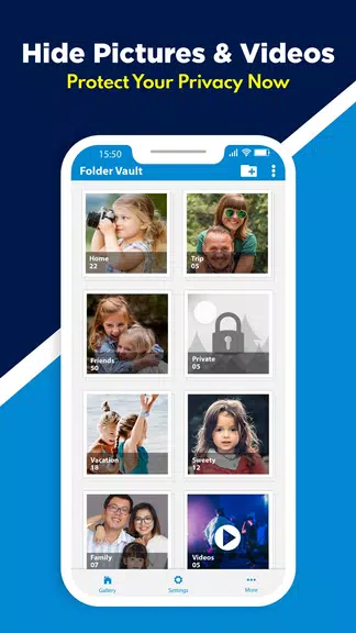 Folder, File & Gallery Locker ဖန်သားပြင်ဓာတ်ပုံ 2