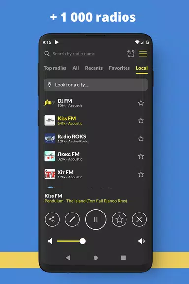 ラジオウクライナFMオンライン スクリーンショット 1