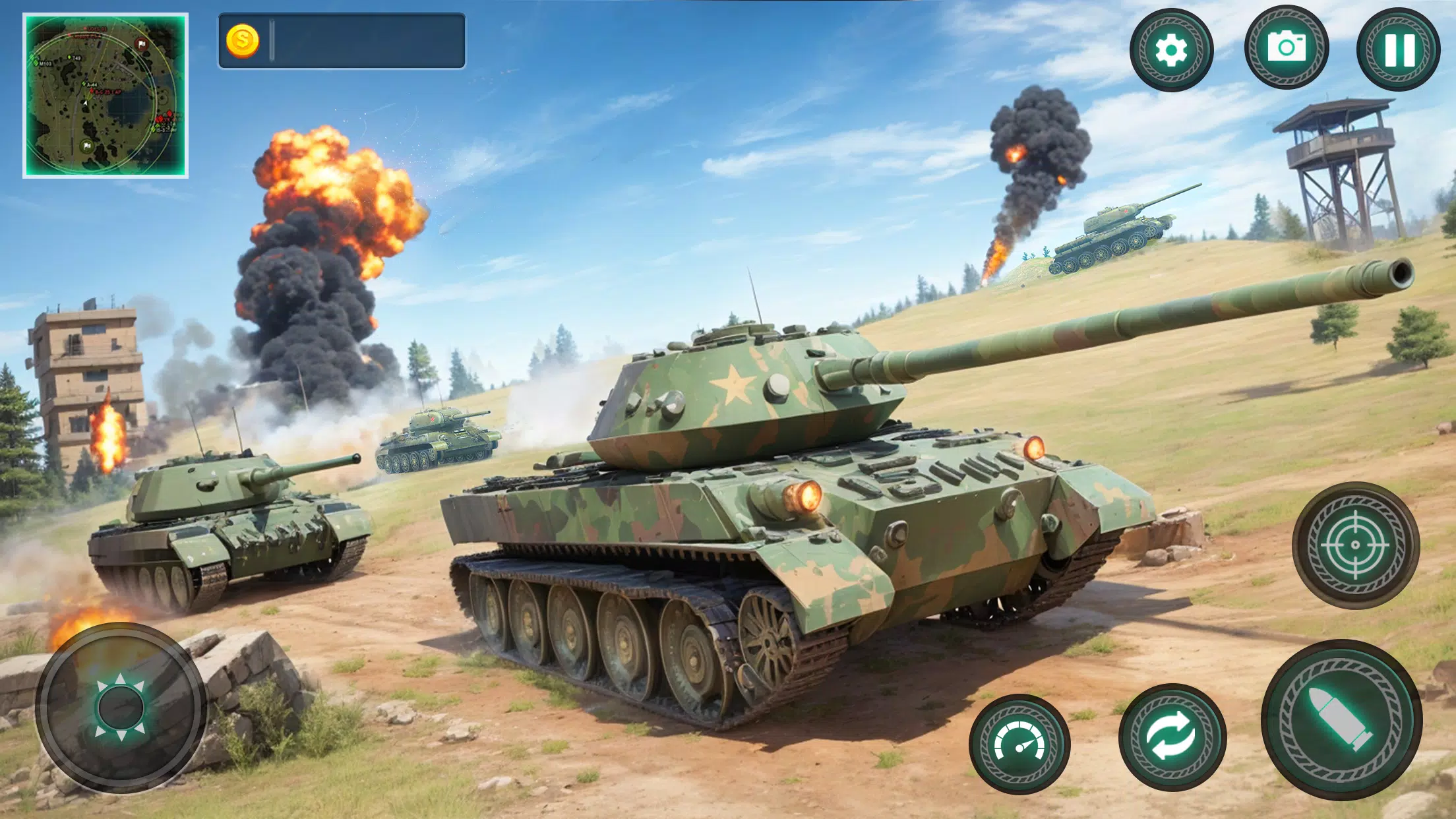 Military Tank War Machine Sim Screenshot 2
