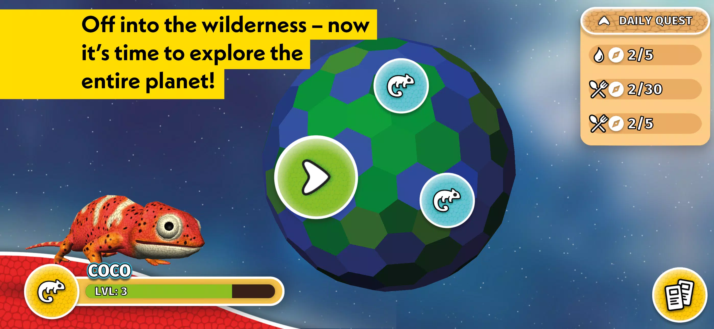 Schermata PLANET WOW Wildlife Adventure 2
