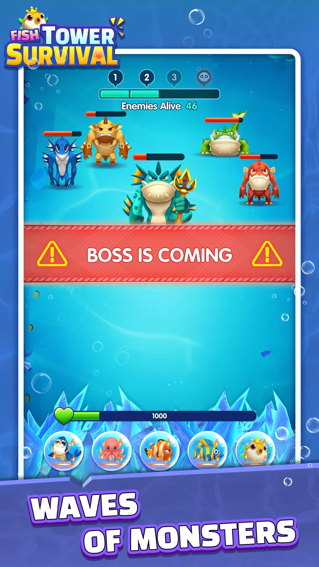 Fish Tower Survival Screenshot 3