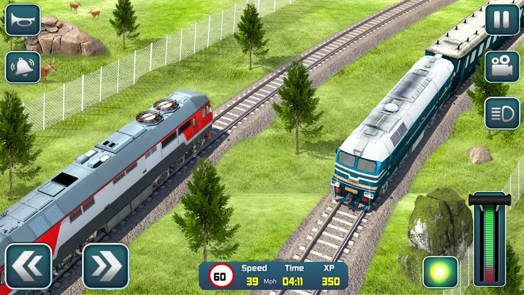 Schermata Euro Train Driver Train Games 2