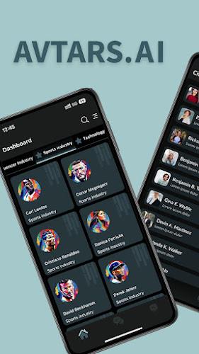 Talk with AI Celebrity: Avtars スクリーンショット 1