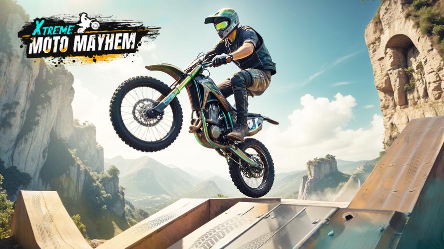Xtreme Moto Mayhem Captura de pantalla 2