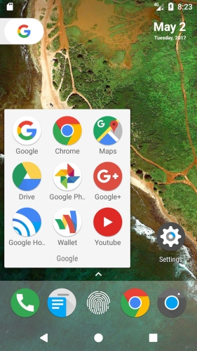 N+ Launcher Pro – Nougat 7.0 Captura de pantalla 3