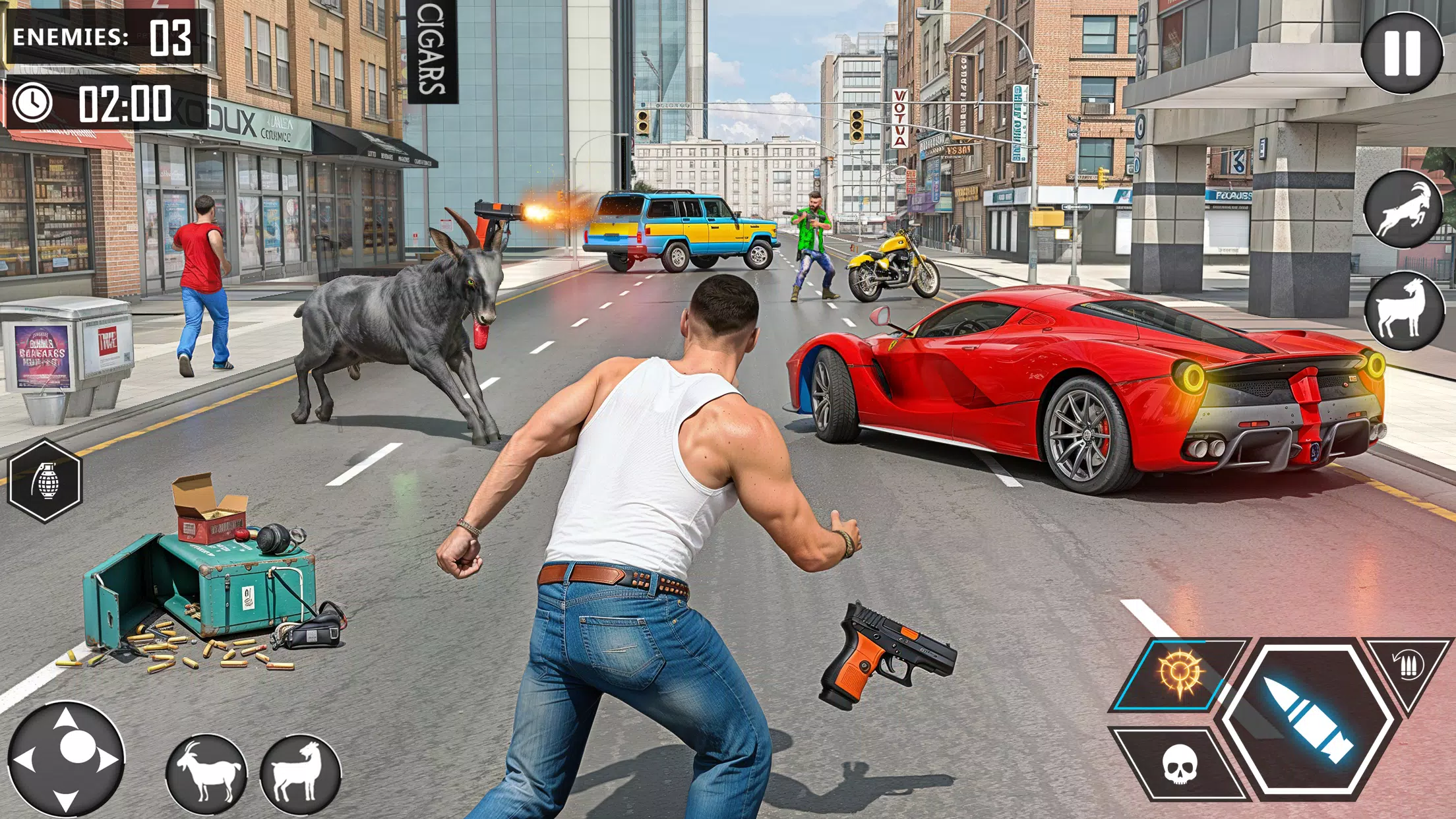 Angry Goat Fun Simulator スクリーンショット 3