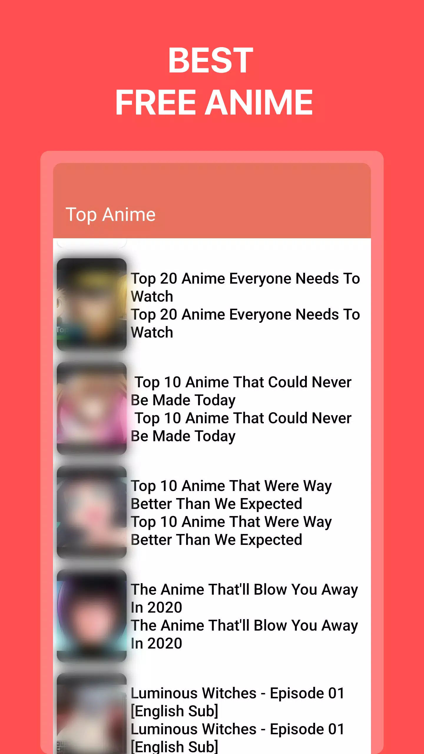 Anime tv Ekran Görüntüsü 1