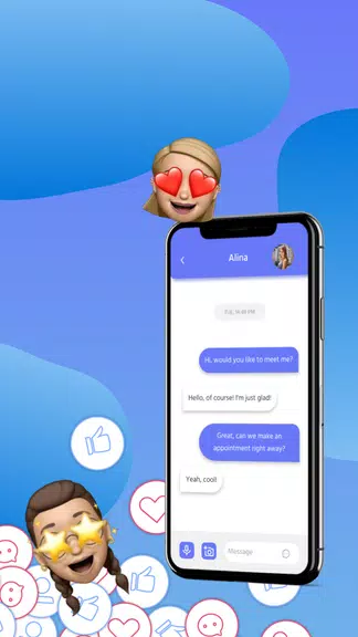 Live Girls - Meet Chat Love App ภาพหน้าจอ 1