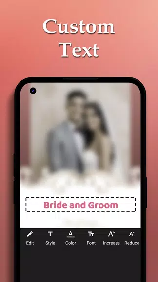 Custom Wedding Cards Maker Скриншот 2