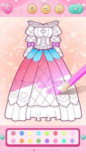 Glitter Beauty Color For Kids Screenshot 1