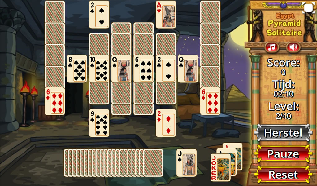 Egypt Pyramid Solitaire Captura de pantalla 4
