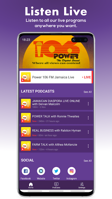 Power 106 FM Jamaica應用截圖第1張