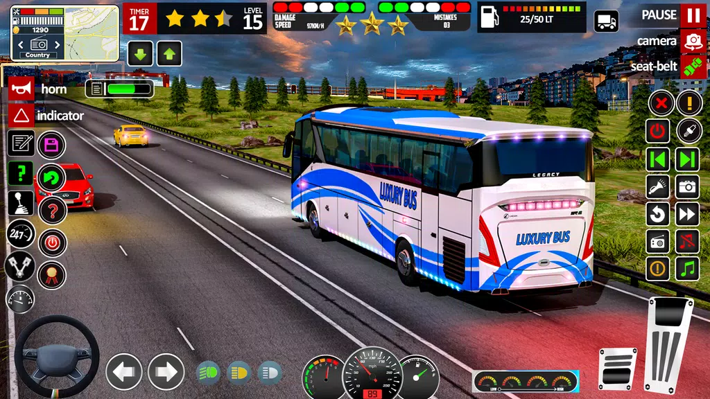 Bus Simulator Travel Bus Games Captura de pantalla 2