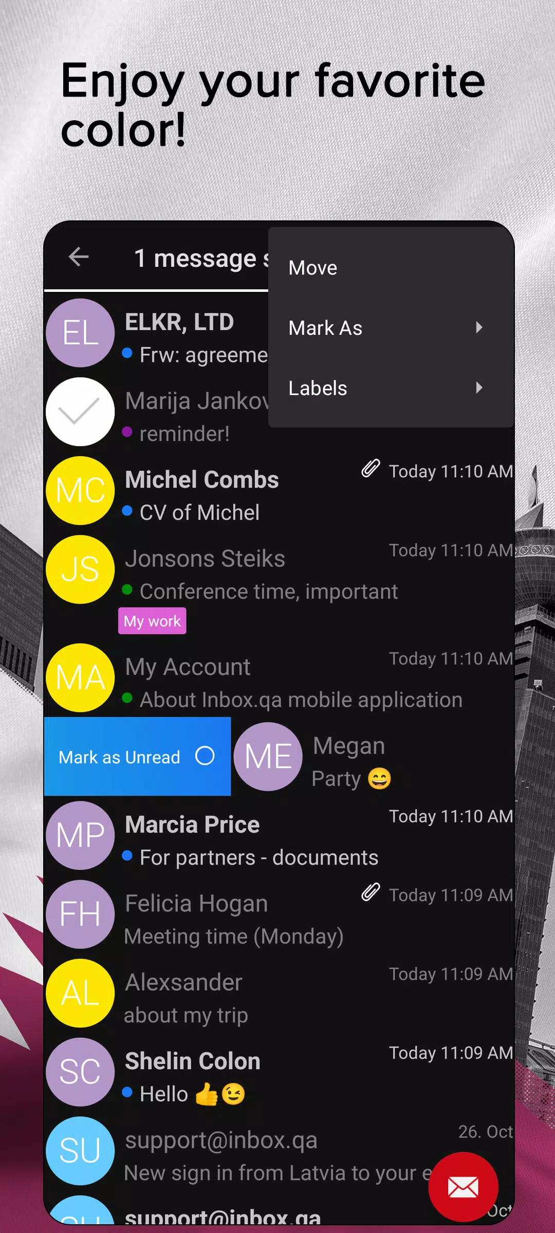Inbox.qa email应用截图第3张