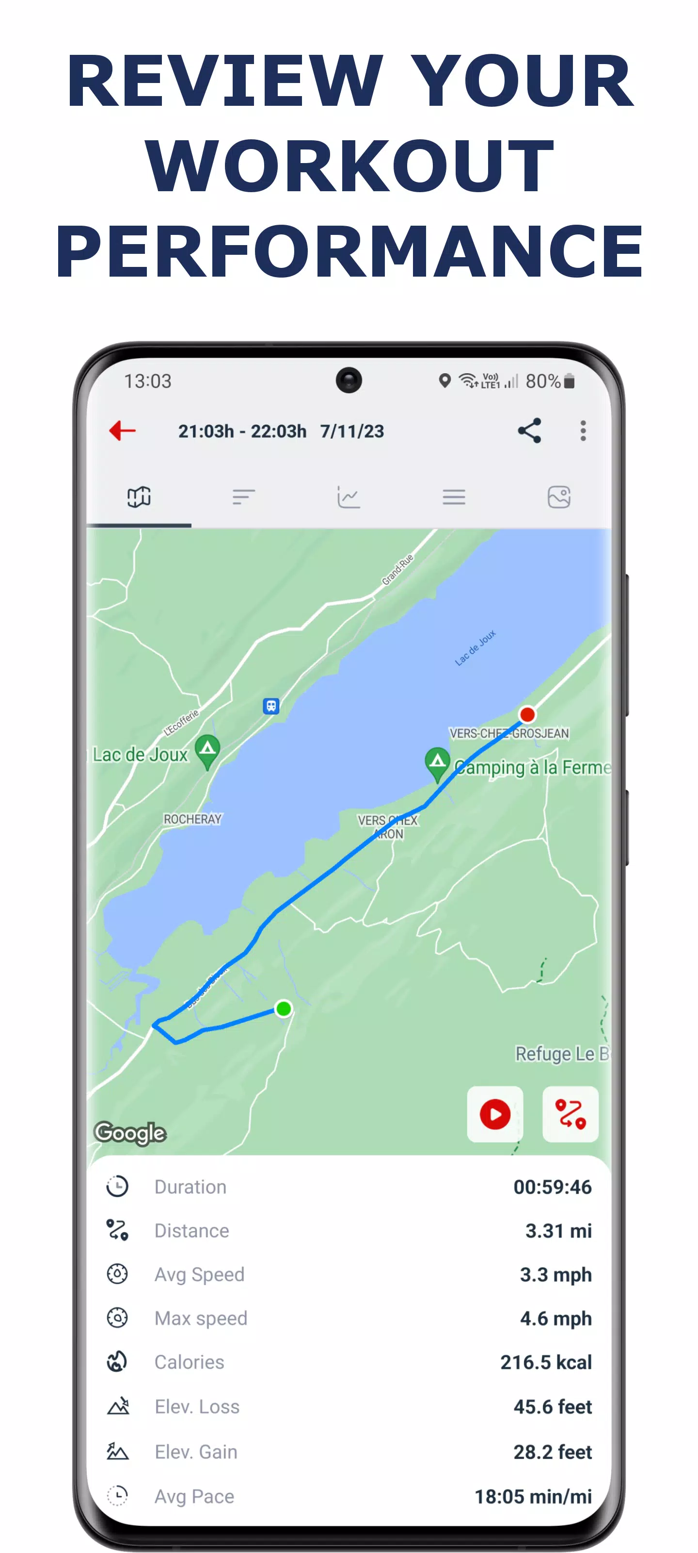 Cycling app — Bike Tracker Zrzut ekranu 3