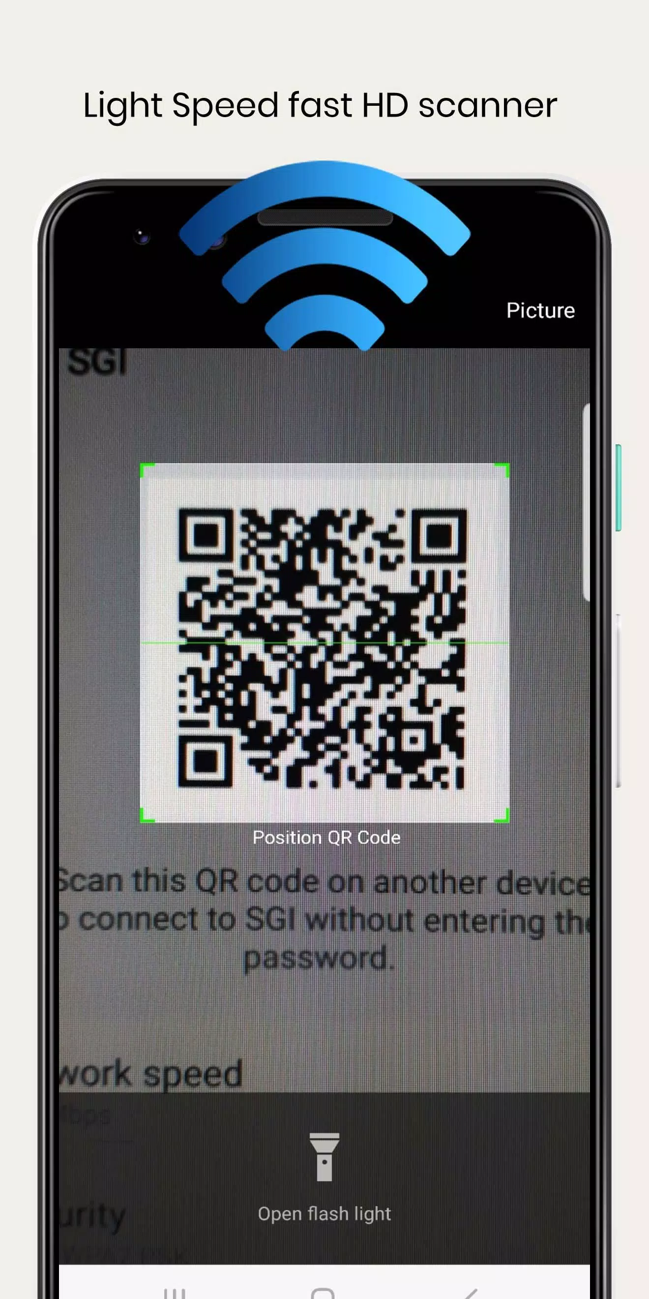 WiFi QrCode Password scanner Ảnh chụp màn hình 2