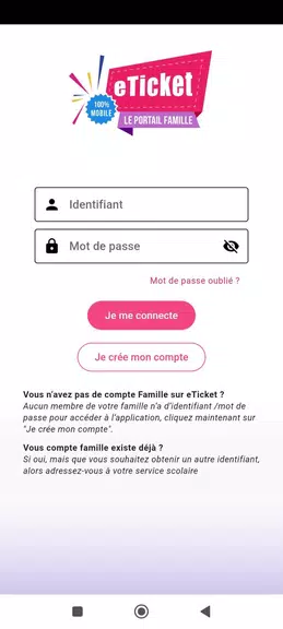 eTicket Famille ภาพหน้าจอ 1
