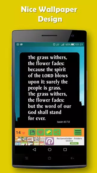Daily Bible Verses - Wallpaper ภาพหน้าจอ 1