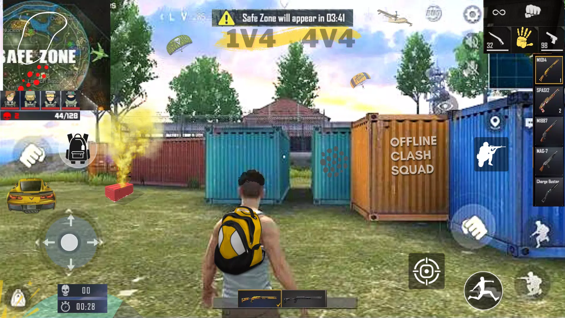 Schermata Offline Clash Squad Shooter 3D 2