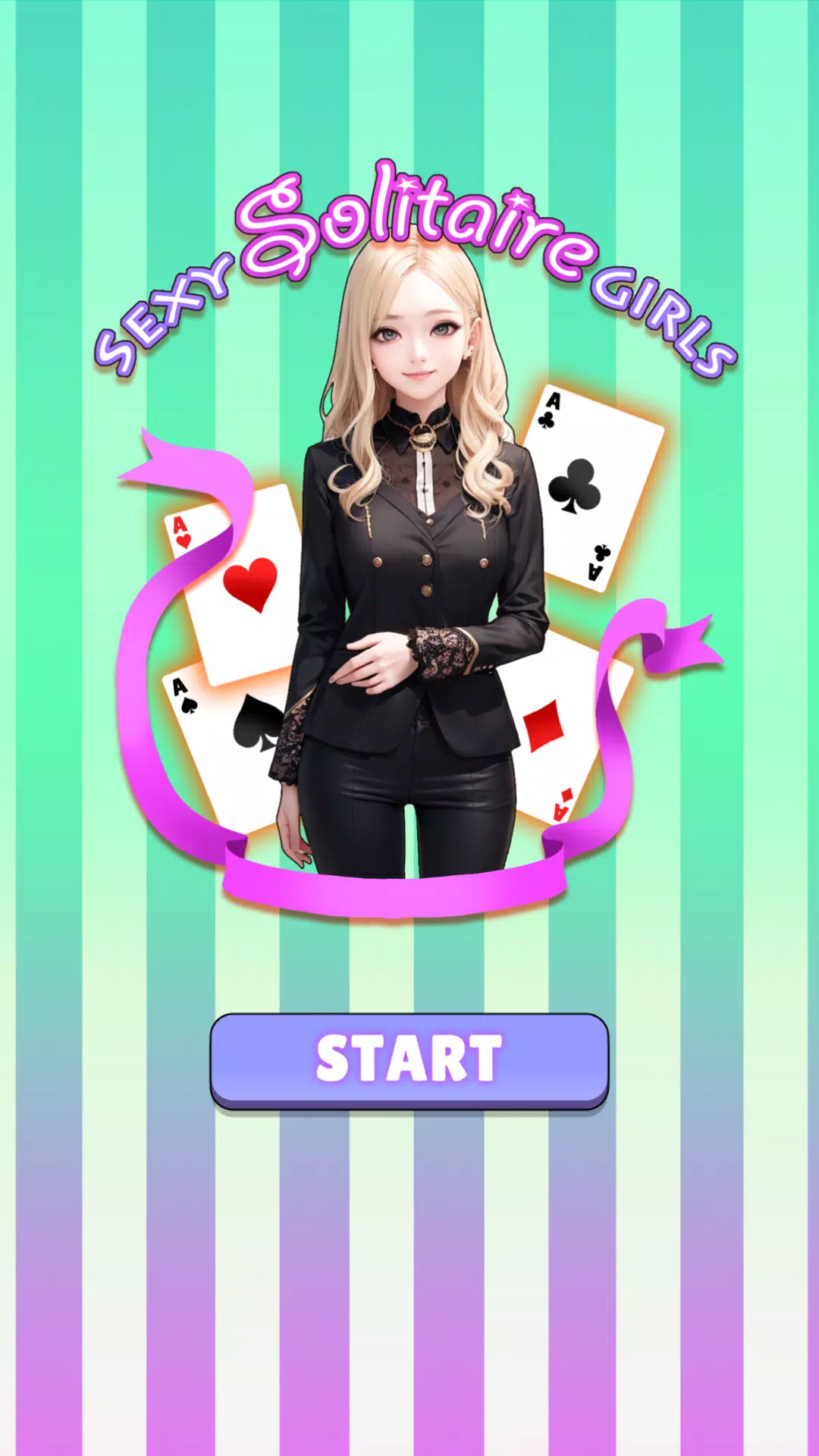 Sexy solitaire girls: ani card 스크린샷 1
