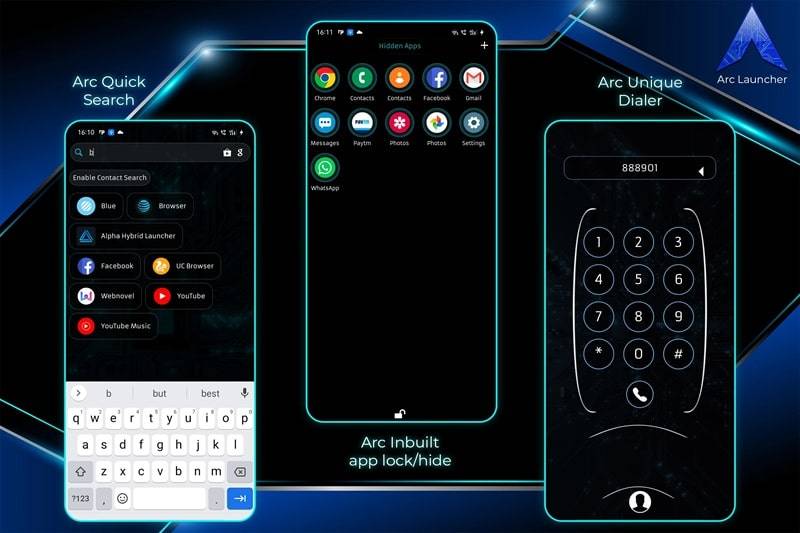 ARC Launcher® 2022 & 4D テーマ スクリーンショット 3