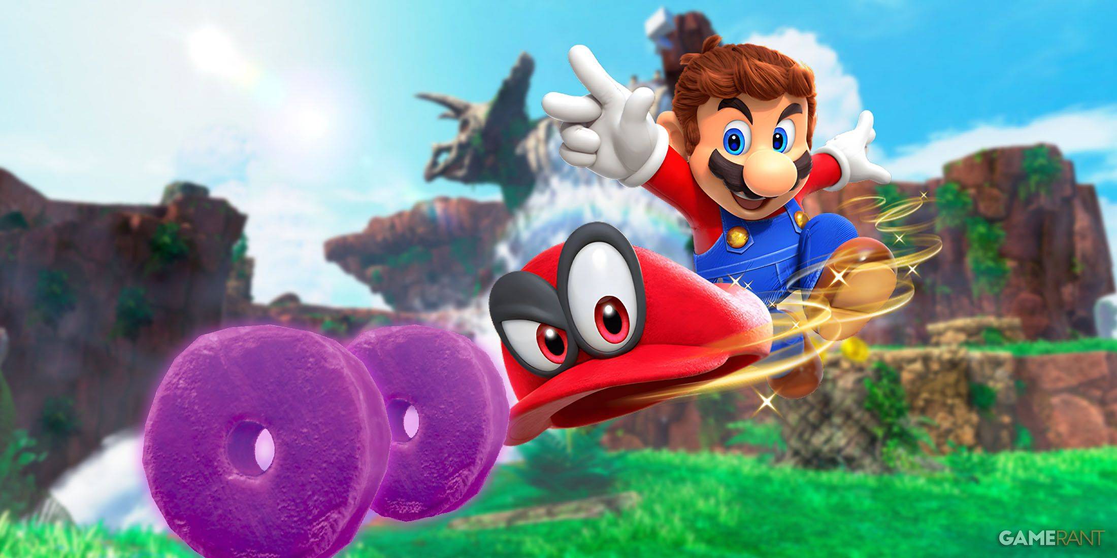 All Cascade Kingdom Purple Coins in Super Mario Odyssey