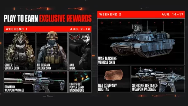 战地风云6测试奖励详解