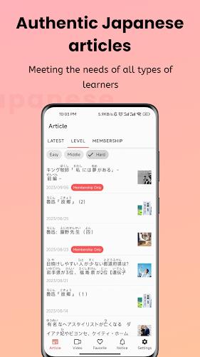 Easy Japanese - Read & Listen Schermafbeelding 4