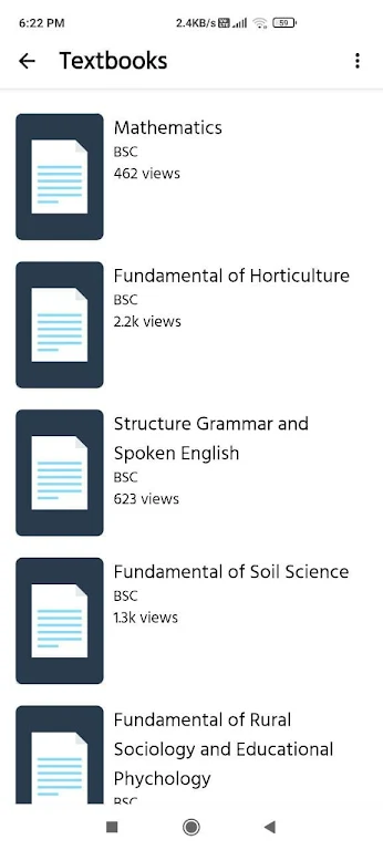 BSc Agriculture Notes and Book Schermafbeelding 1
