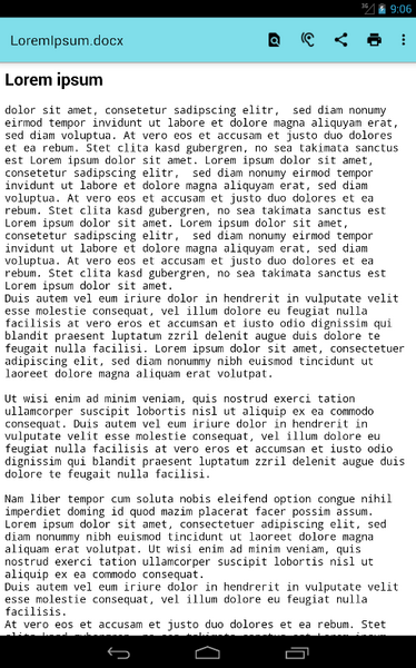 Office Documents Viewer スクリーンショット 3