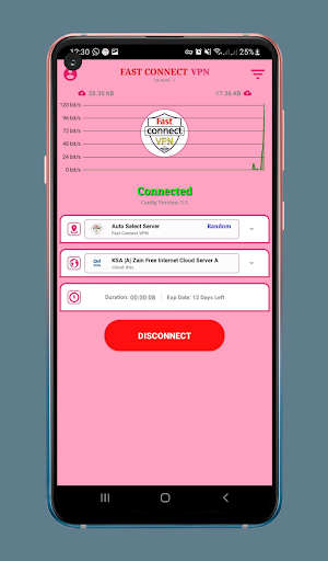 Fast Connect VPN Ekran Görüntüsü 3