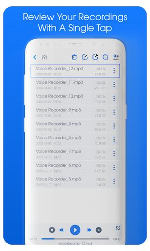 Super Voice Recorder Captura de tela 4