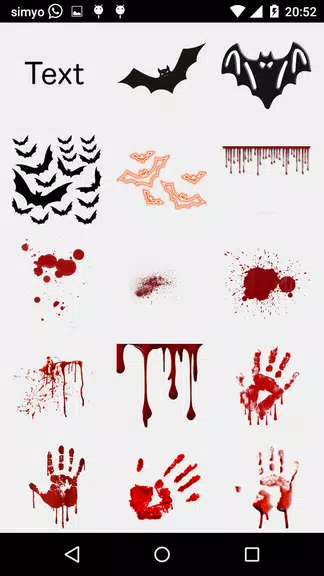 Halloween Photo stickers Tangkapan skrin 2