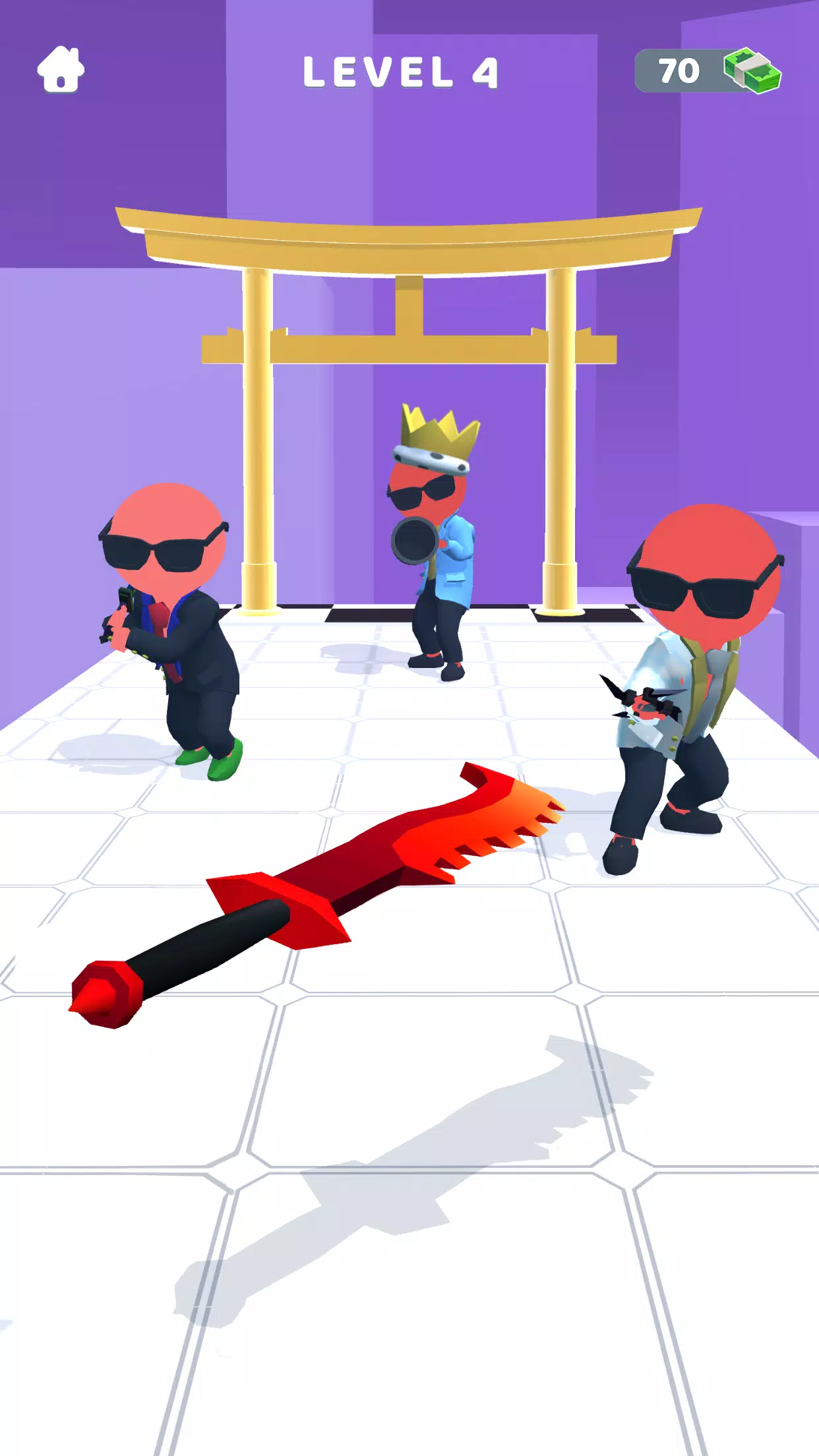Sword Play! Ninja Slice Runner Tangkapan skrin 4