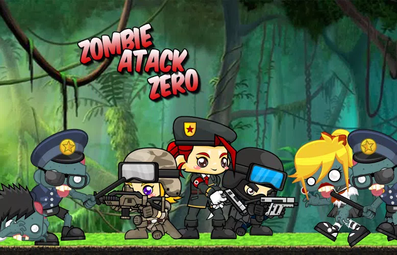 zombie attack zero Screenshot 1