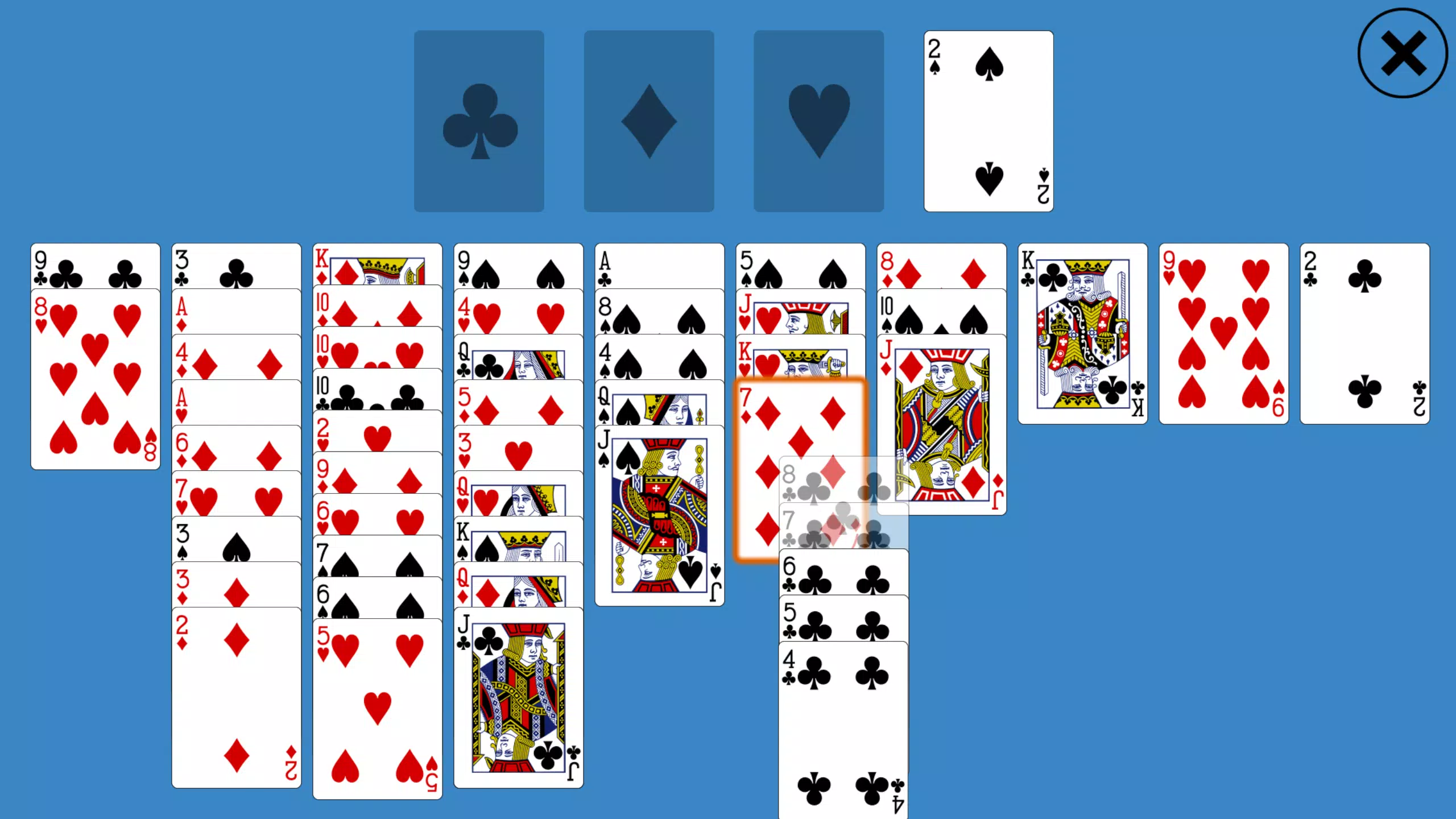 Classic Simple Simon Solitaire Schermafbeelding 3