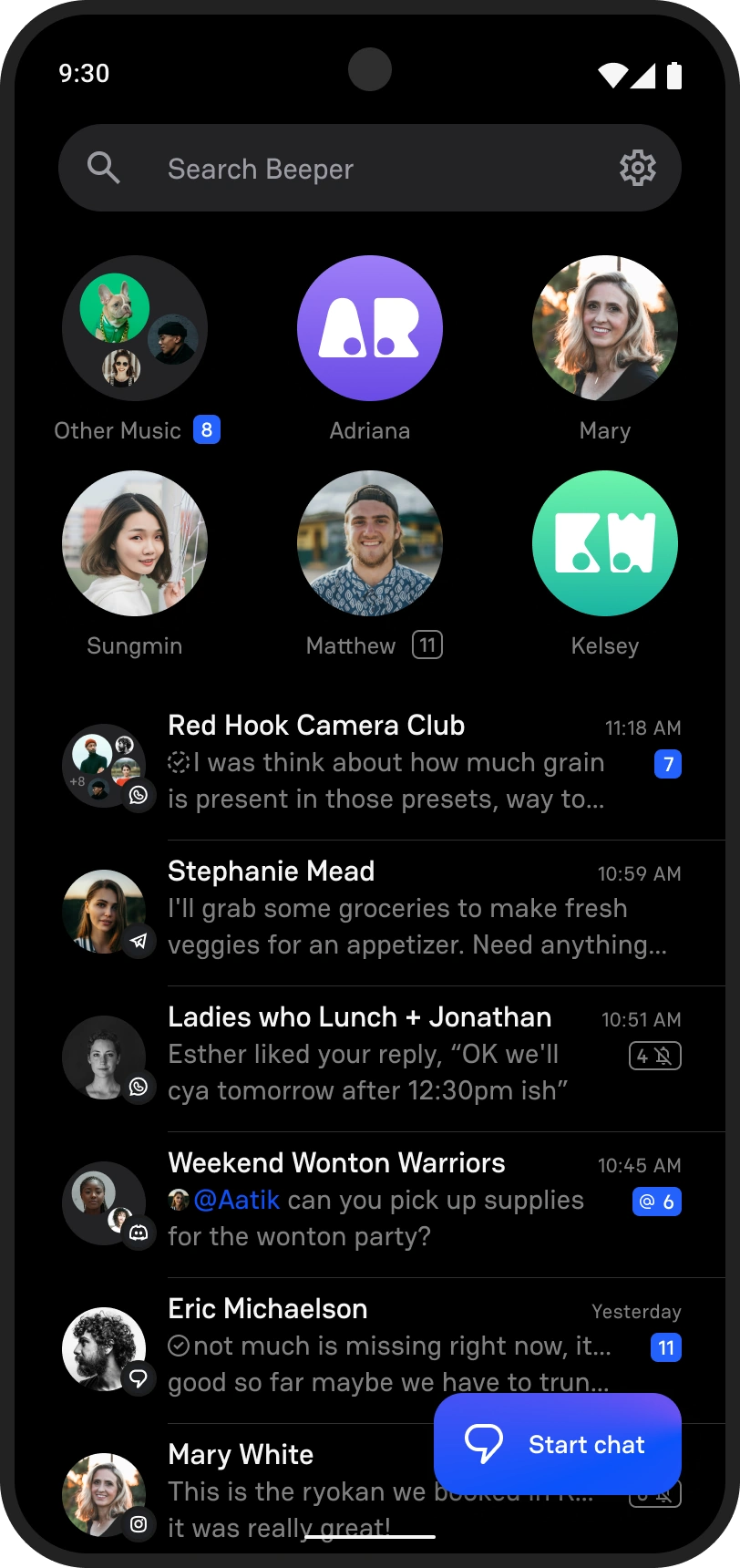 Beeper: Universal Chat Скриншот 2